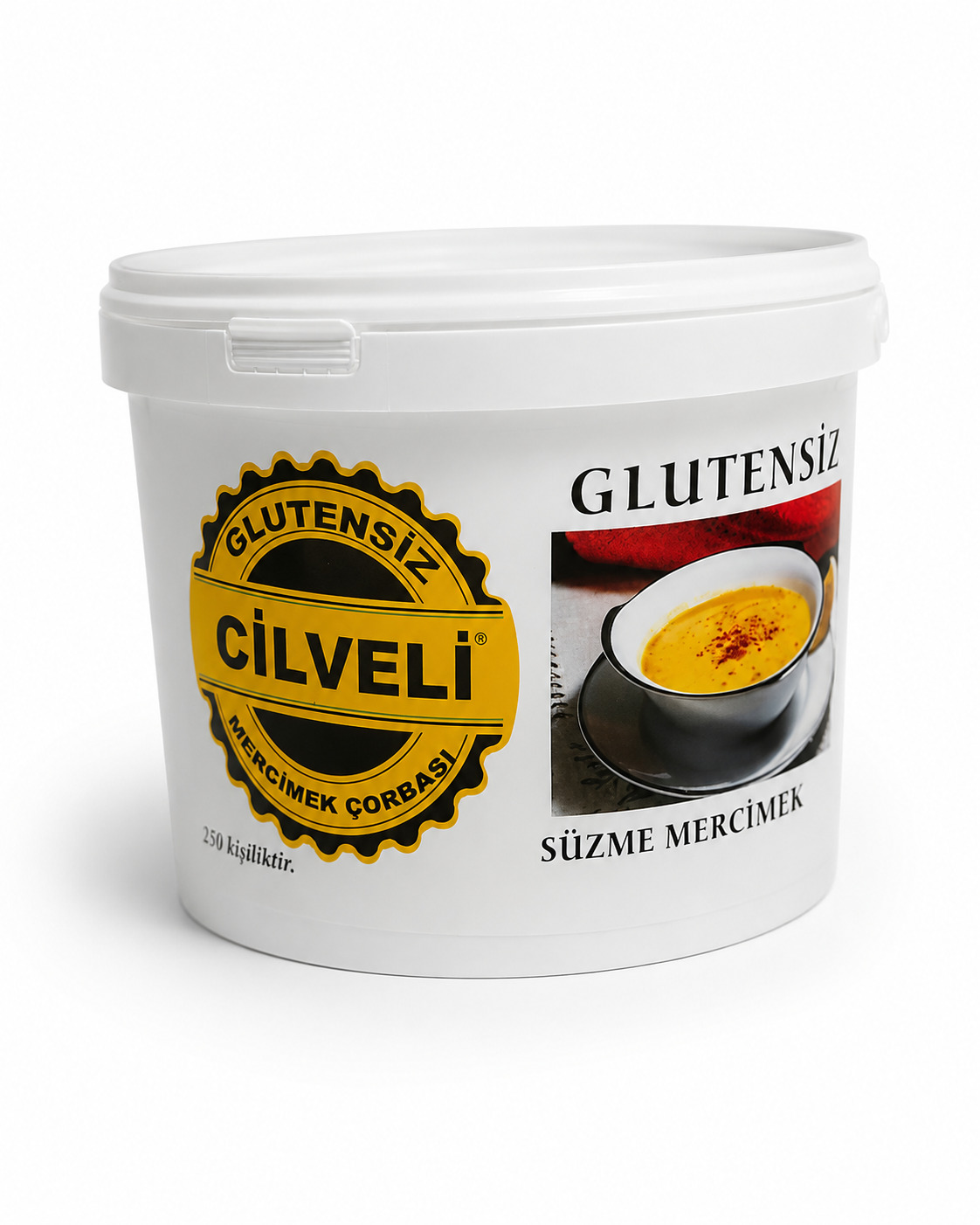 Glutensiz Doğal Süzme Mercimek Çorbası
